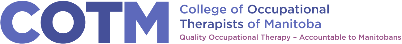 College of Occupational Therapists of Manitoba COTM logo